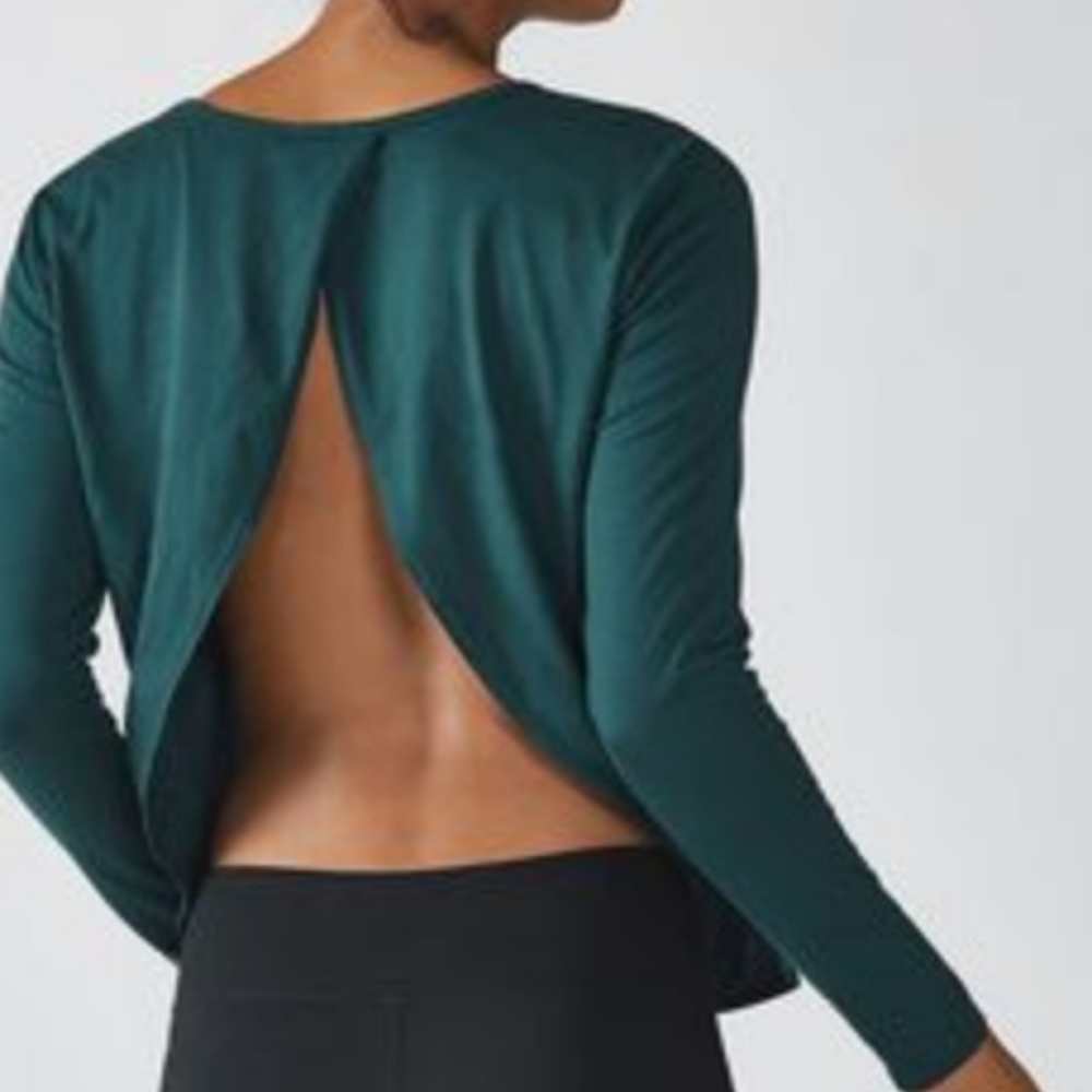 Backless Yoga Shirt